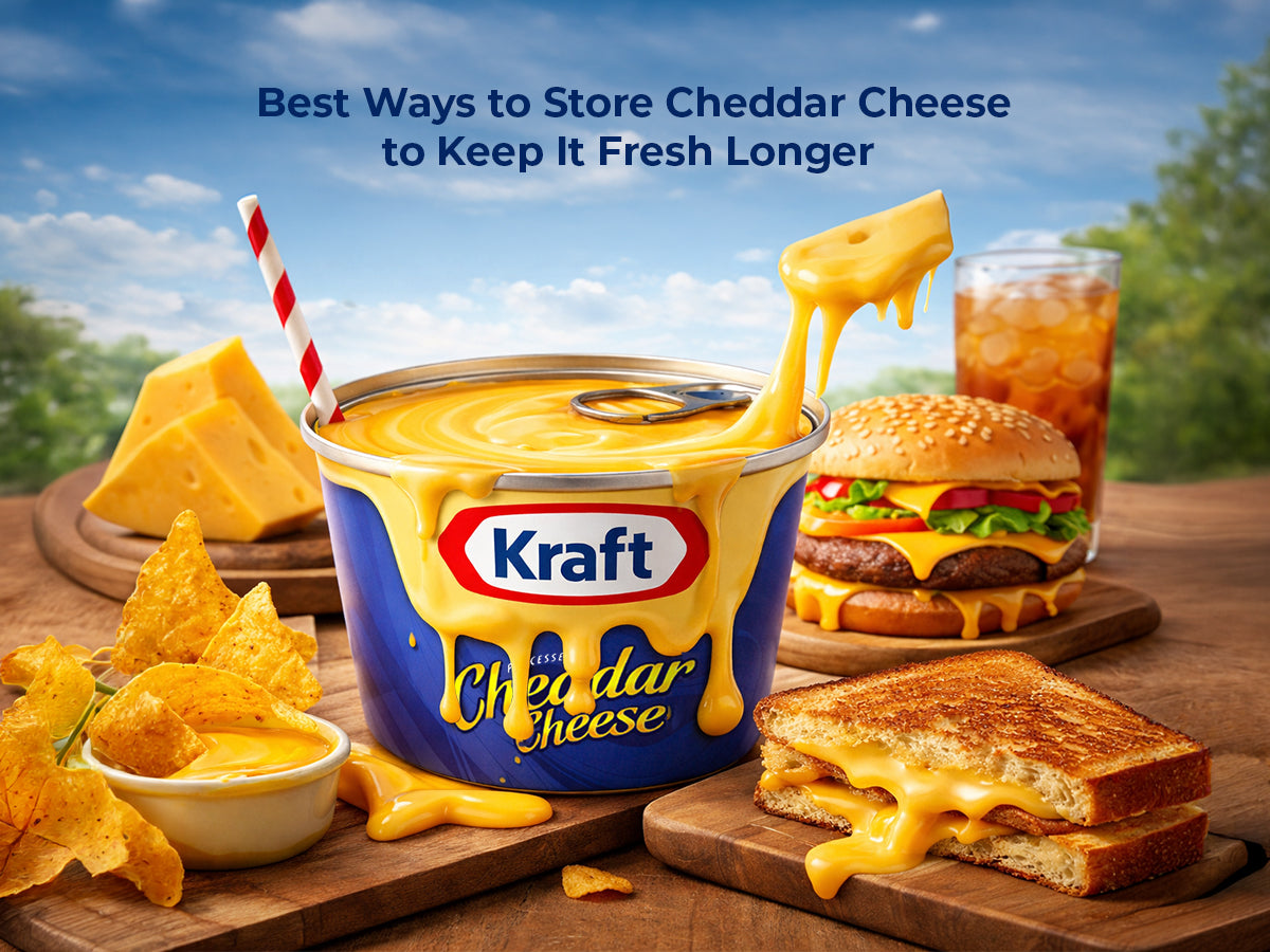 Best Ways to Store Cheddar Cheese | Wholesale FMCG Products – Par Empire